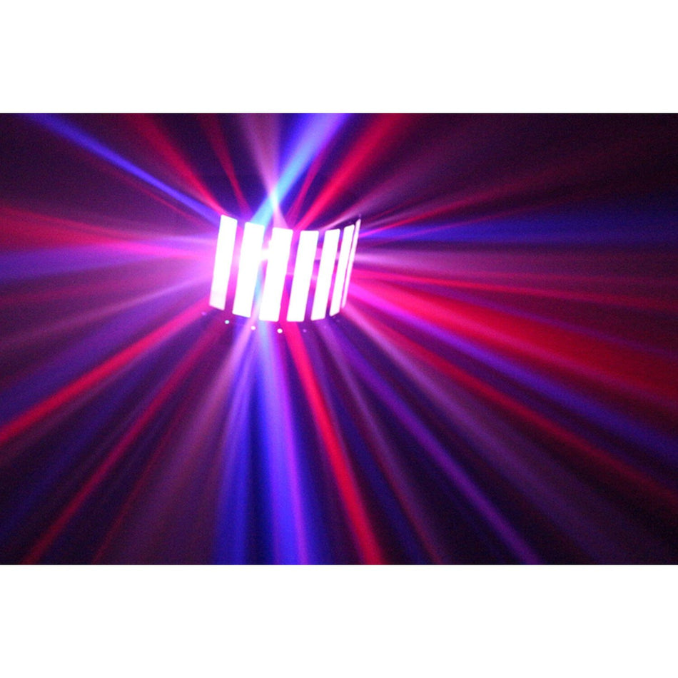 Ibiza Light & Sound BUTTERFLY-RC - Efecto Butterfly de 6 LEDs color con mando a distancia - Tempo Shop