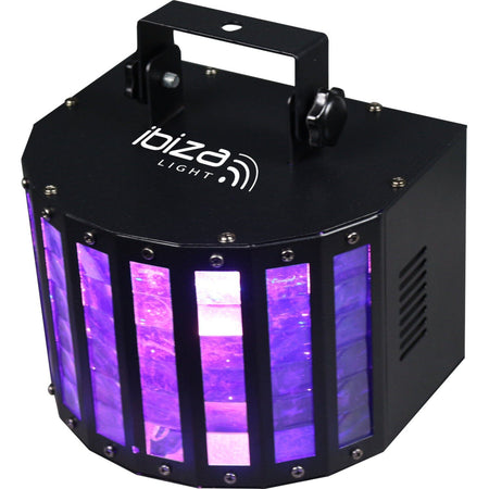 Ibiza Light & Sound BUTTERFLY-RC - Efecto Butterfly de 6 LEDs color con mando a distancia - Tempo Shop