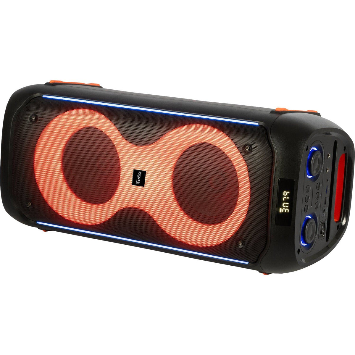Ibiza Light & Sound COLUMBA600 – Altavoz Bluetooth activo autónomo de LED 6.5"/16 cm – 600 W - Tempo Shop