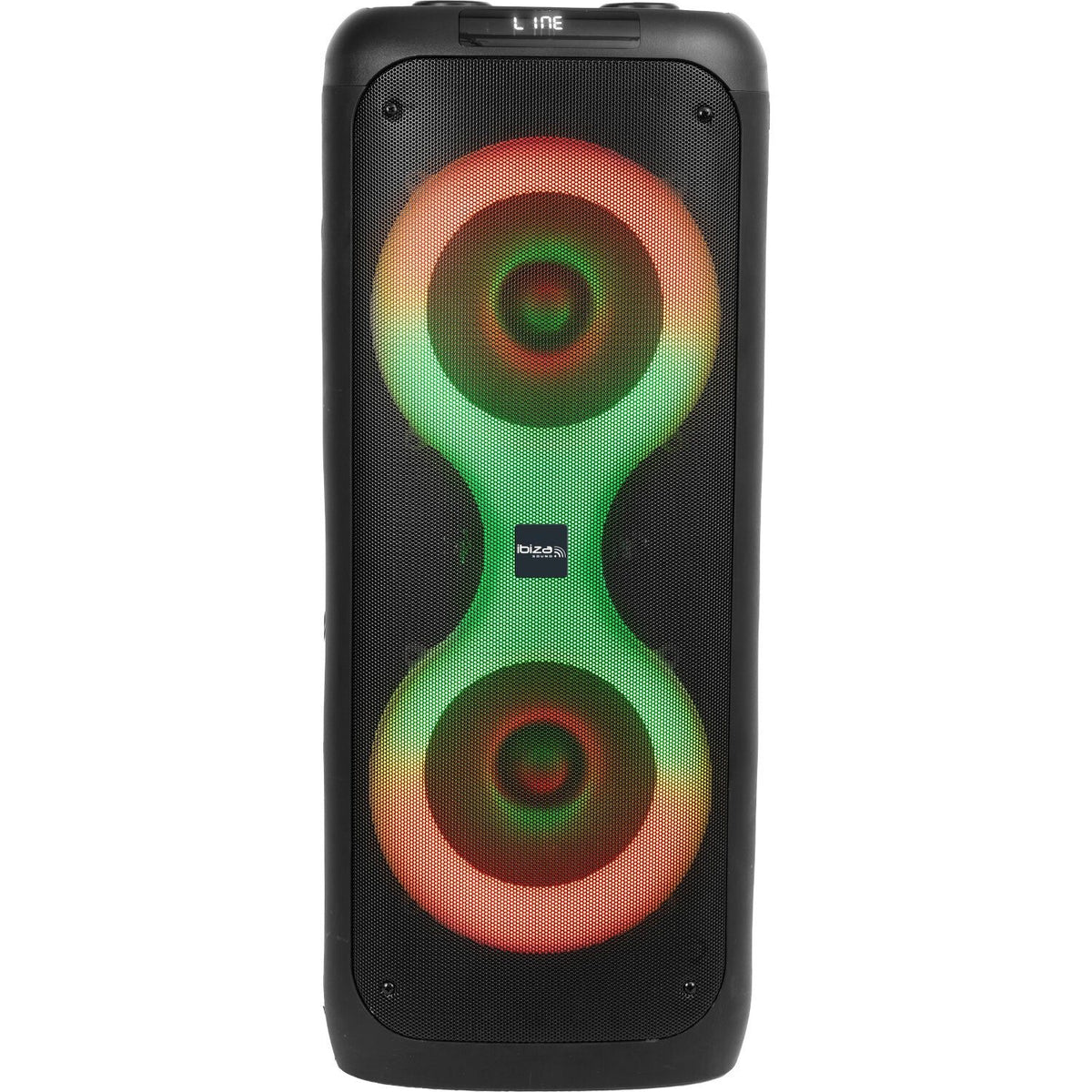 Ibiza Light & Sound COLUMBA700 - Altavoz activo High Power 2 x 8"/20cm 700W - Tempo Shop