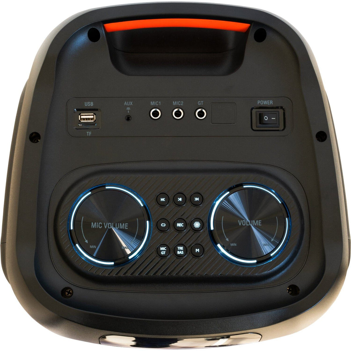 Ibiza Light & Sound COLUMBA800 – Altavoz Bluetooth activo autónomo de LED 2 x 8"/20 cm – 800 W - Tempo Shop