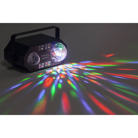 Ibiza Light & Sound COMBI-FX2 – Efecto de iluminación 4-en-1 ASTRO, agua, UV & strobe - Tempo Shop