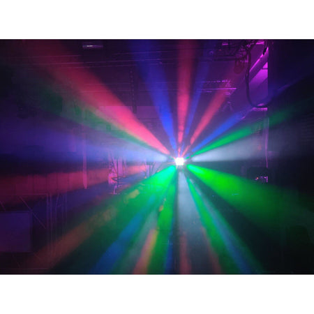 Ibiza Light & Sound COMBI-FX4 – Efecto 3-en-1 Wash-Moon-Strobe con DMX - Tempo Shop