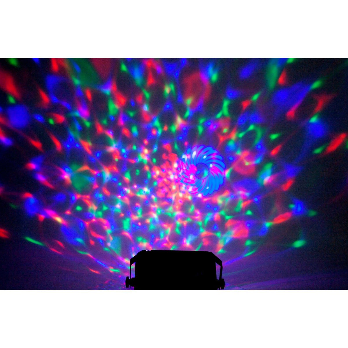 Ibiza Light & Sound COMBILED20 – Efecto LED 3-en-1 RGBW con gobos, estroboscópico y astro, control IRC - Tempo Shop
