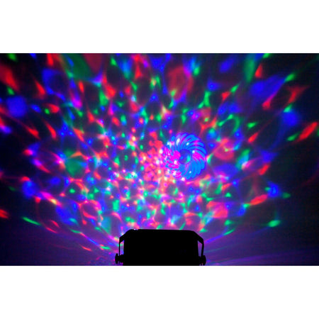 Ibiza Light & Sound COMBILED20 – Efecto LED 3-en-1 RGBW con gobos, estroboscópico y astro, control IRC - Tempo Shop