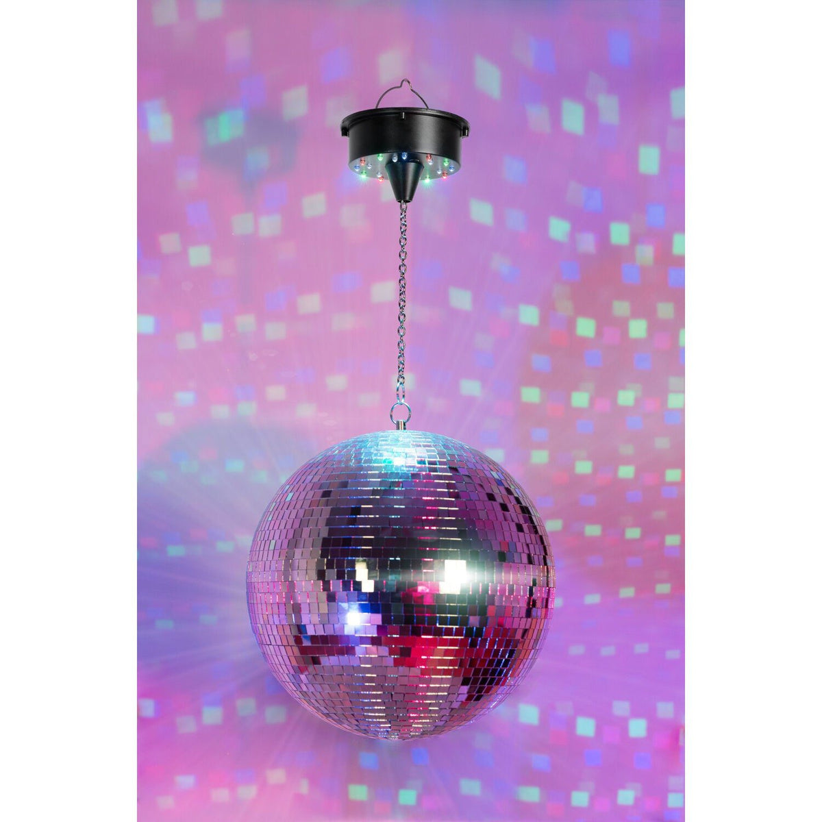 Ibiza Light & Sound DISCO1-30 - Conjunto iluminación disco con bola de espejos 30 cm - Tempo Shop