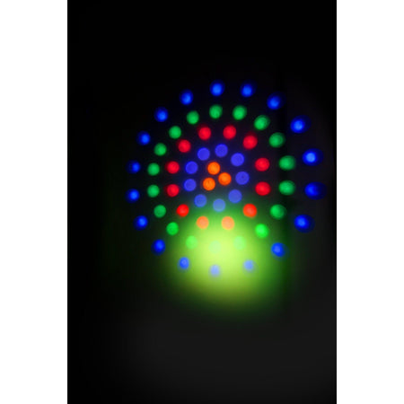Ibiza Light & Sound DJLIGHT60 - Soporte de iluminación con 2 proyectores PAR RGBW y 2 Moon Flower RGBWA - Tempo Shop