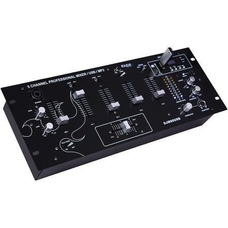 Ibiza Light & Sound DJM90USB – Mezclador profesional 19″ con reproductor USB - Tempo Shop