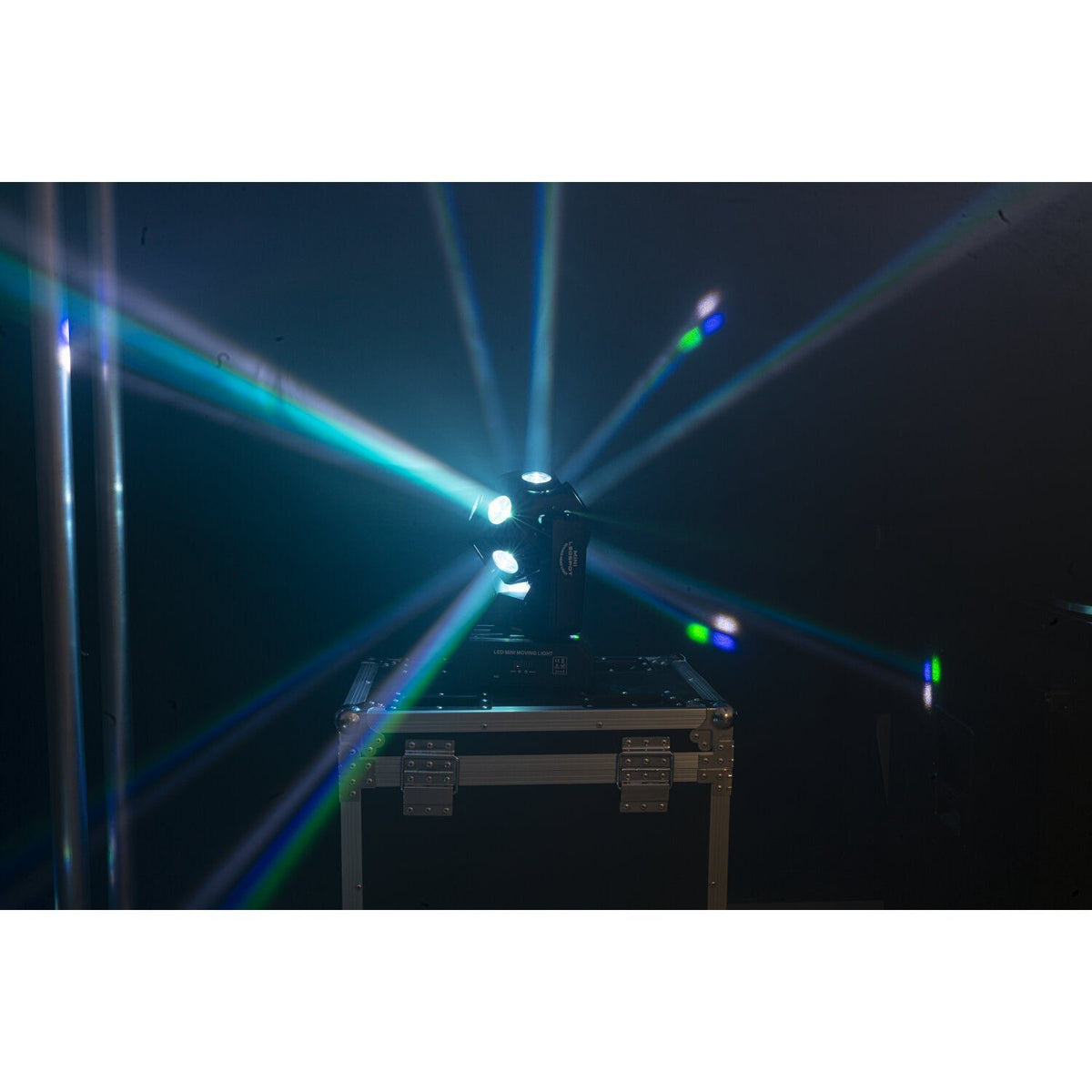 Ibiza Light & Sound E-COSMOS – Cabeza móvil DMX retro LED RGBW 4-en-1 12×10 W - Tempo Shop