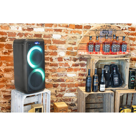 Ibiza Light & Sound FREESOUND400 – Caja de sonido autónoma 400 W con batería y LEDs dinámicos - Tempo Shop