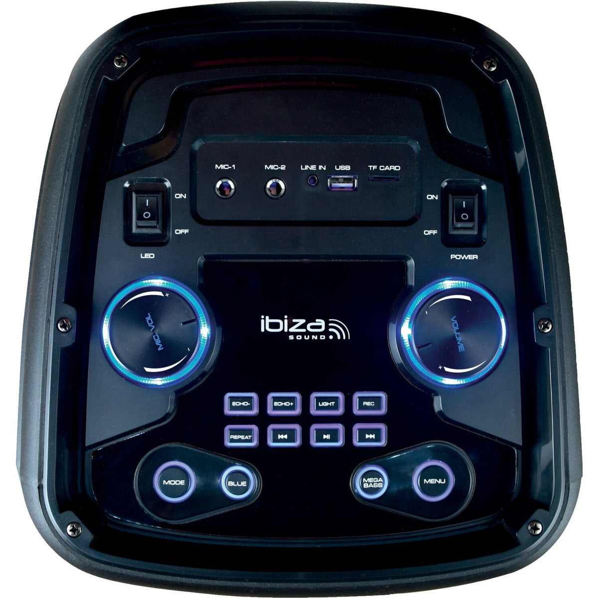 Ibiza Light & Sound FREESOUND400 – Caja de sonido autónoma 400 W con batería y LEDs dinámicos - Tempo Shop