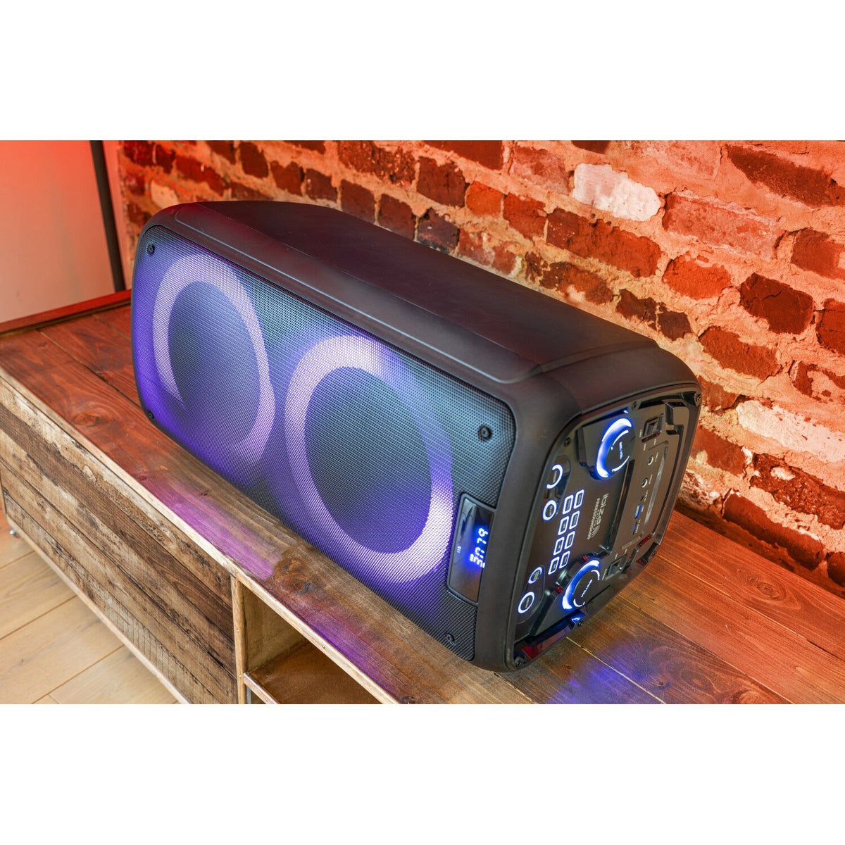 Ibiza Light & Sound FREESOUND400 – Caja de sonido autónoma 400 W con batería y LEDs dinámicos - Tempo Shop