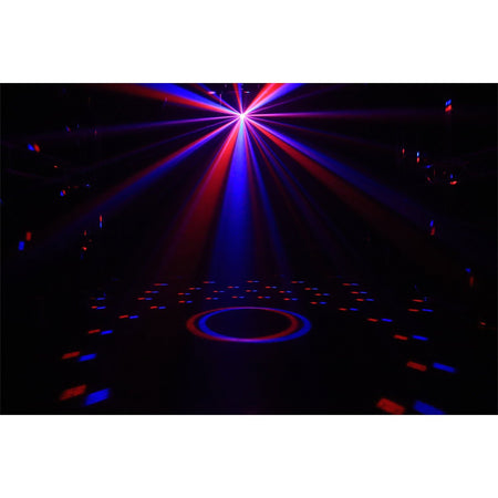 Ibiza Light & Sound FULLMOON – Efecto de iluminación DMX 5-en-1 Wash, UV, Láser R+G, Strobe & Astro - Tempo Shop