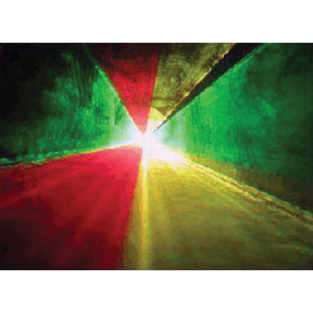 Ibiza Light & Sound LAS140RGY – Efecto láser DMX Rojo, Verde y Amarillo 100+40 mW - Tempo Shop