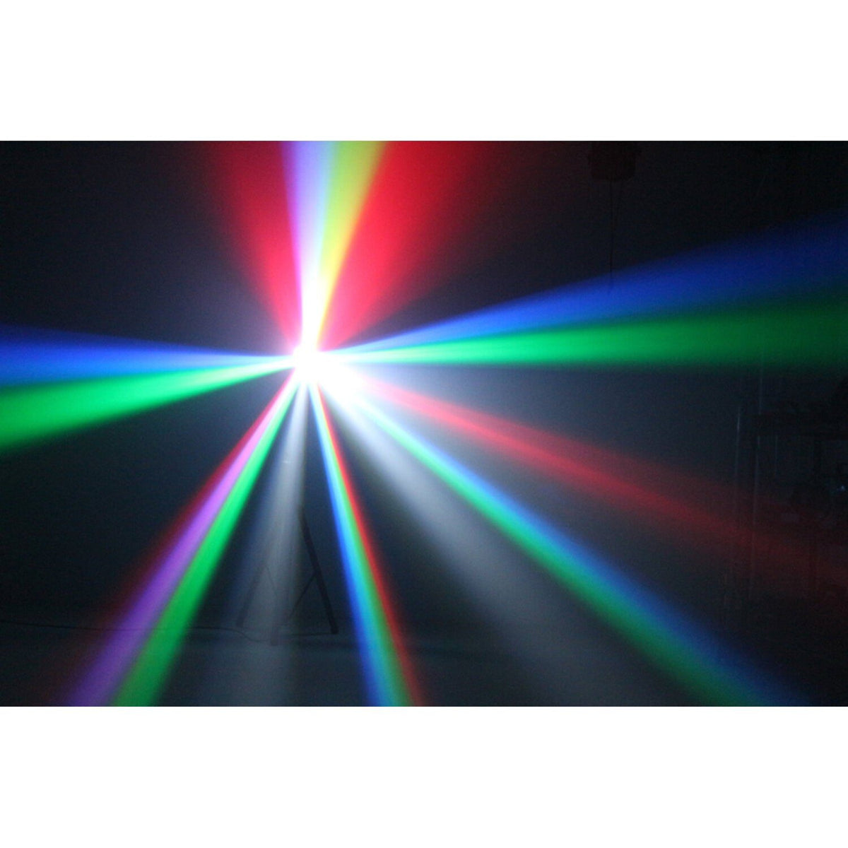Ibiza Light & Sound LCM003LED-CLEAR – Efecto Moonflower LED RGBBA, carcasa translúcida - Tempo Shop