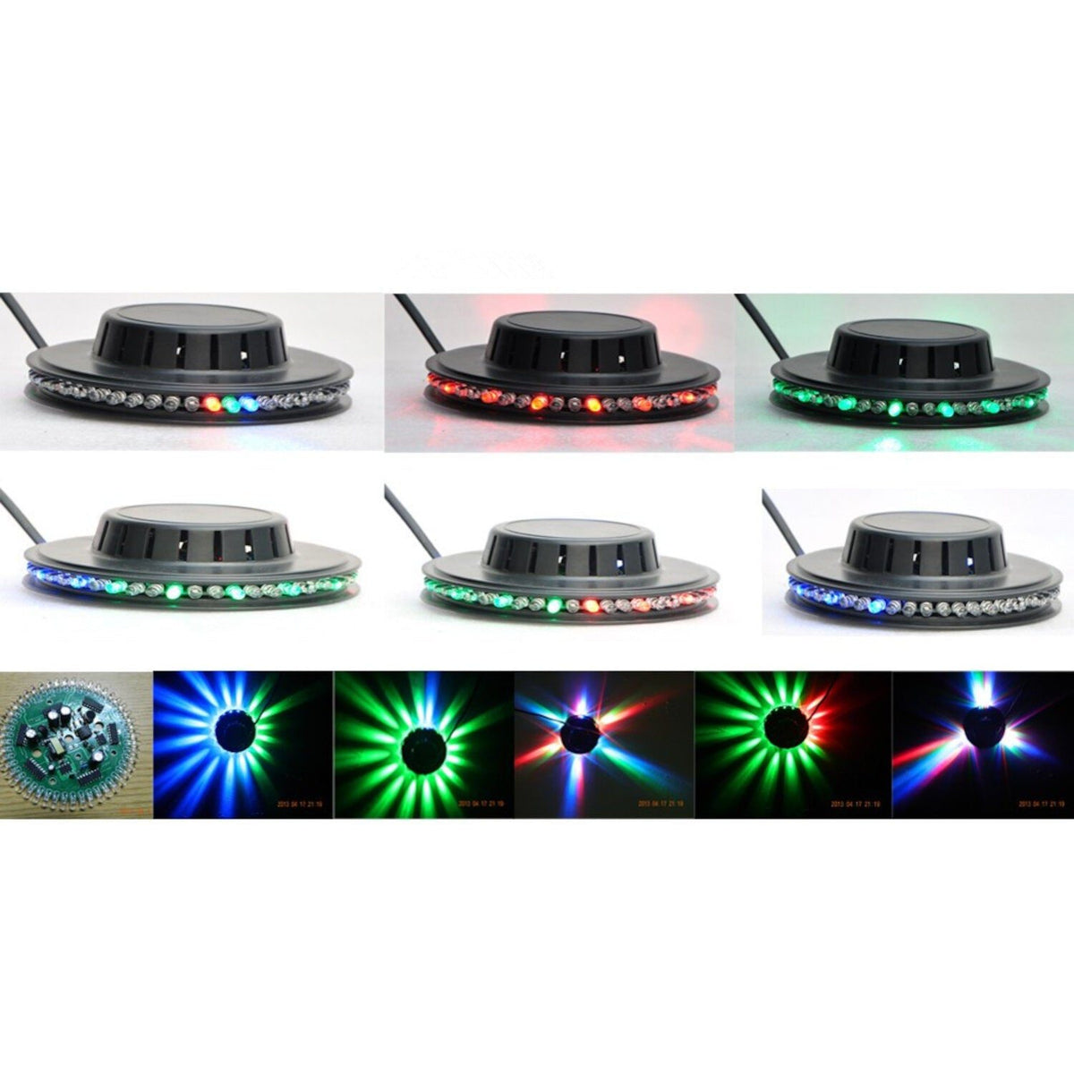 Ibiza Light & Sound LED-UFO-BL – Efecto de iluminación LED UFO multicolor - Tempo Shop
