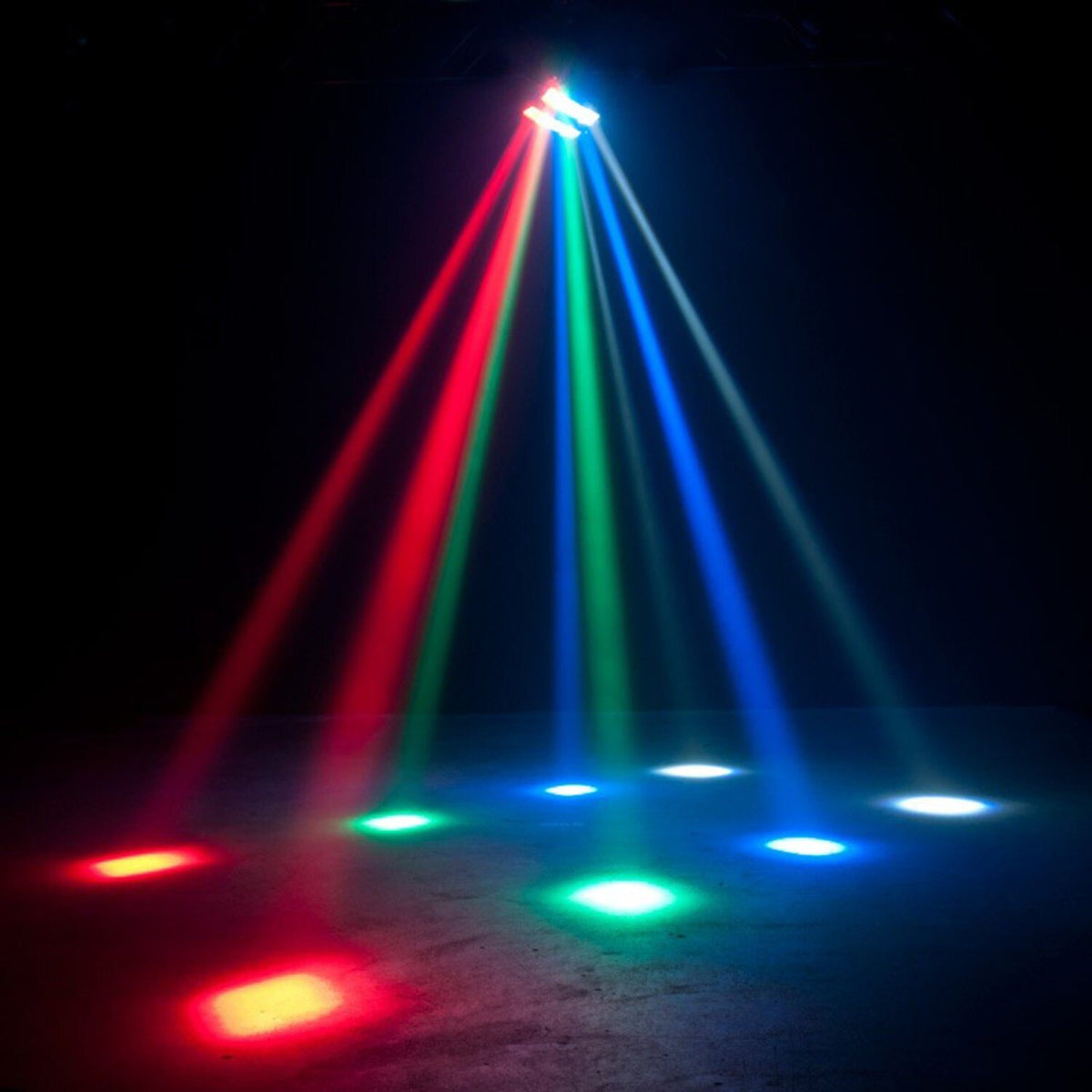 Ibiza Light & Sound LED8-MINI - Efecto de iluminación MINI-SPIDER - Tempo Shop