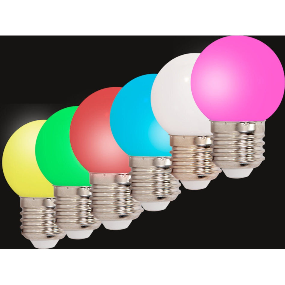 Ibiza Light & Sound LEDSTRING-6BULBS – Pack de 6 bombillas de recambio para guirnalda luminosa - Tempo Shop
