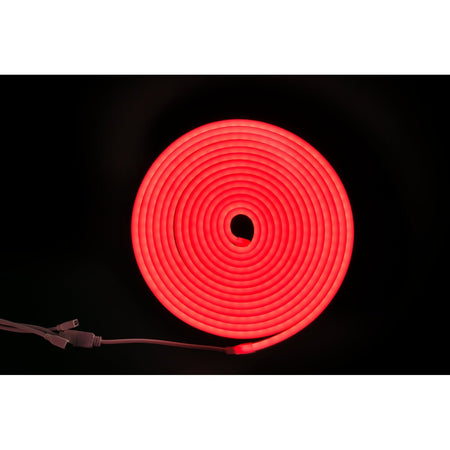 Ibiza Light & Sound LLS500RGB-NEON-PACK – Flexible LED efecto neón RGB IP65 de 5 m - Tempo Shop