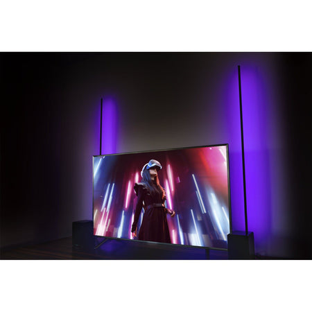 Ibiza Light & Sound MAGIC-COLOR-STICK-1.5BK – Tubo luminoso RGB con pie de 1,5 m en negro - Tempo Shop