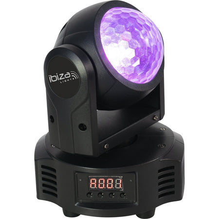 Ibiza Light & Sound MH-ASTRO-BEAM – Doble cabeza móvil DMX 2×10 W RGBW Astro & Beam - Tempo Shop