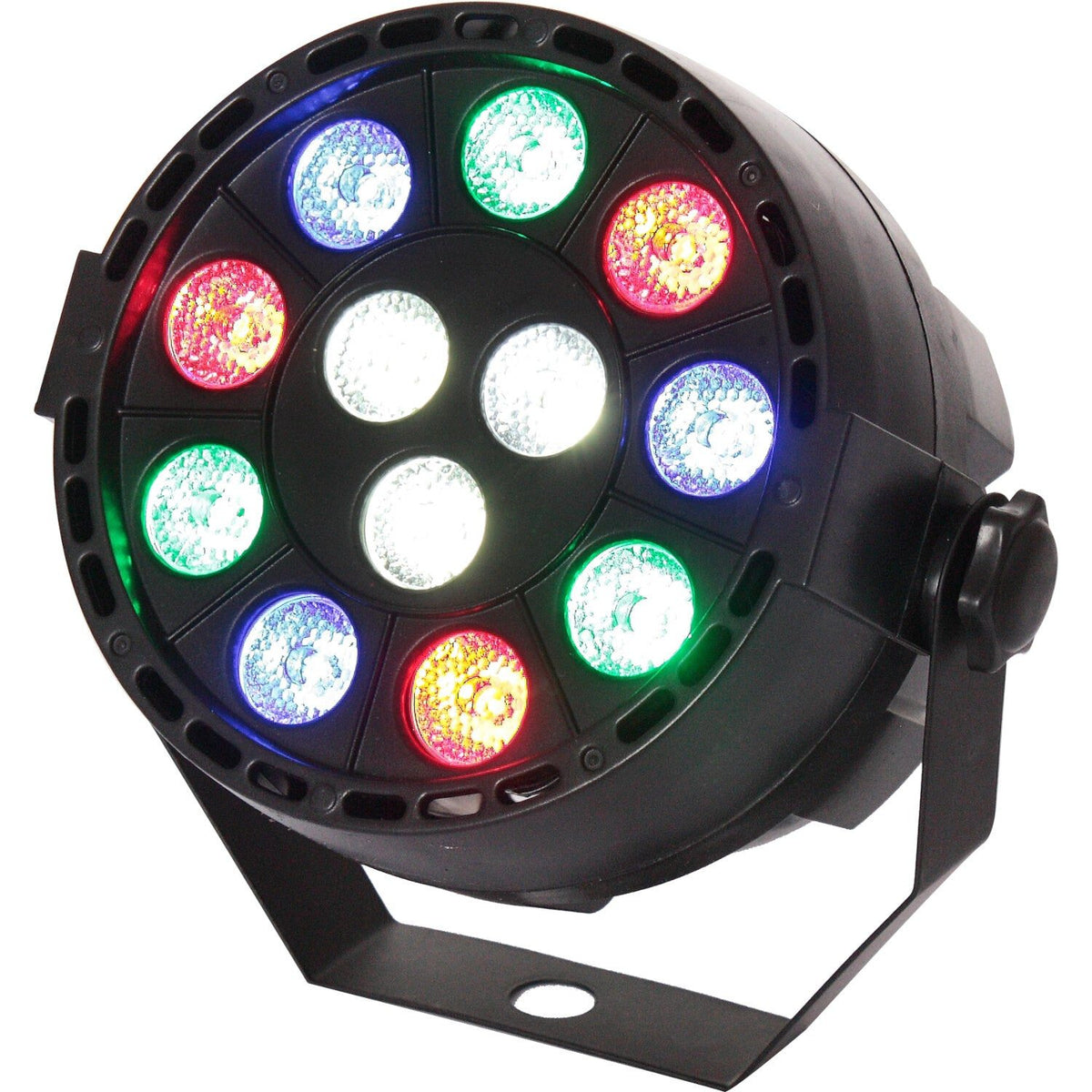 Ibiza Light & Sound PAR-MINI-RGBW - Proyector PAR de LED 12×1W RGBW 3-en-1 - Tempo Shop