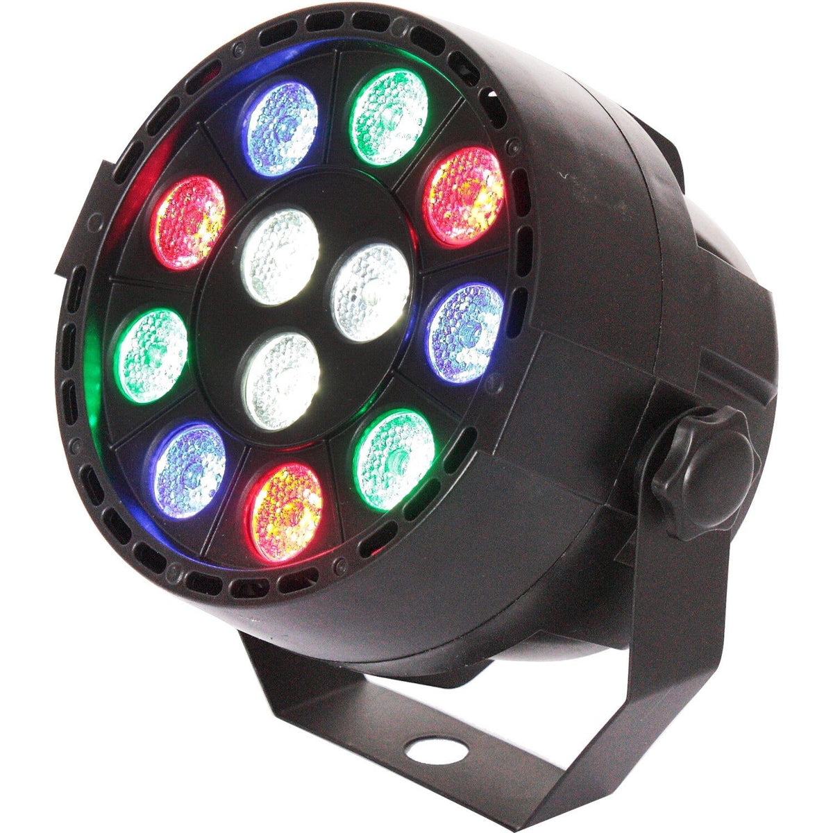 Ibiza Light & Sound PAR-MINI-RGBW - Proyector PAR de LED 12×1W RGBW 3-en-1 - Tempo Shop
