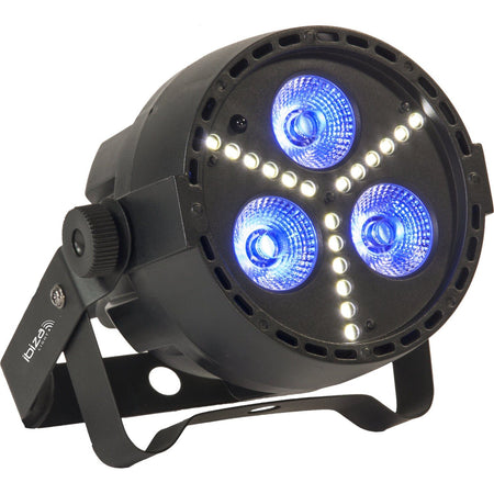Ibiza Light & Sound PAR-MINI-STR – Proyector PAR RGBW 4-en-1 con estroboscopio SMD - Tempo Shop