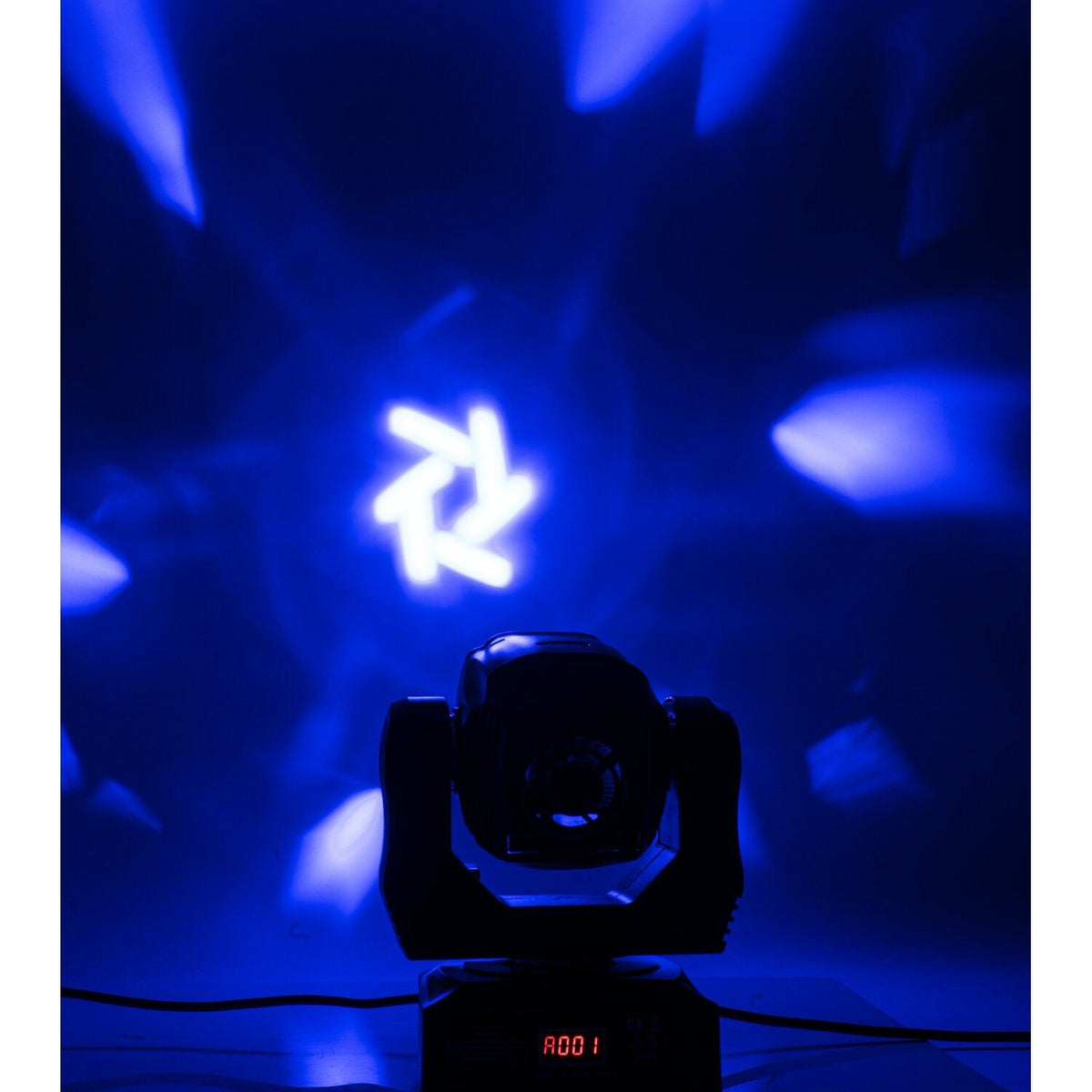 Ibiza Light & Sound ROLLING-EYE - Cabeza móvil Wash con efectos 6x12W - Tempo Shop