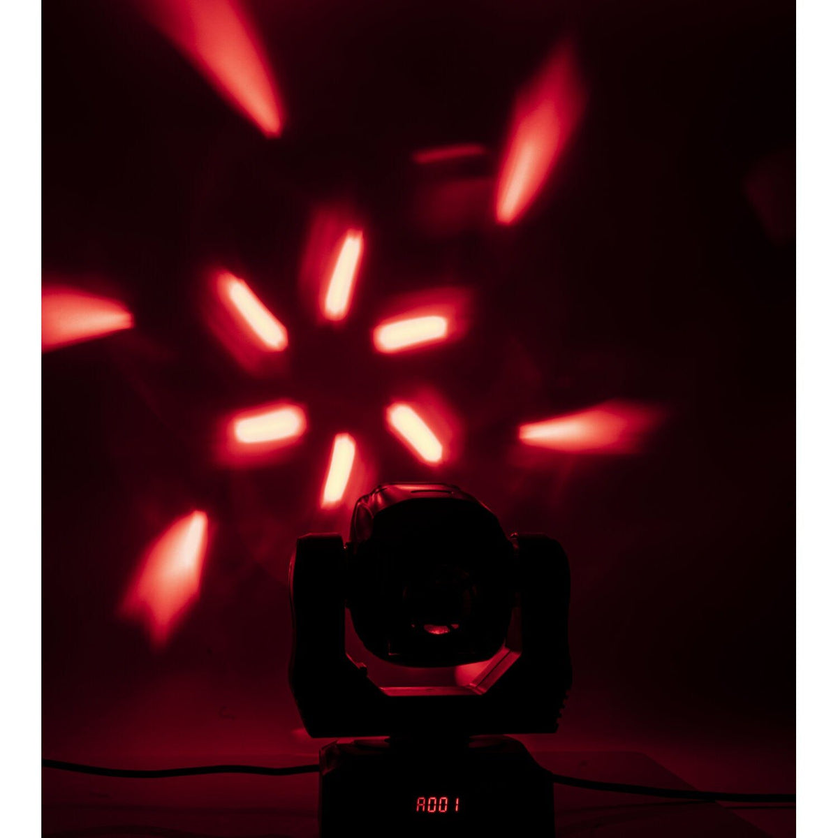 Ibiza Light & Sound ROLLING-EYE - Cabeza móvil Wash con efectos 6x12W - Tempo Shop