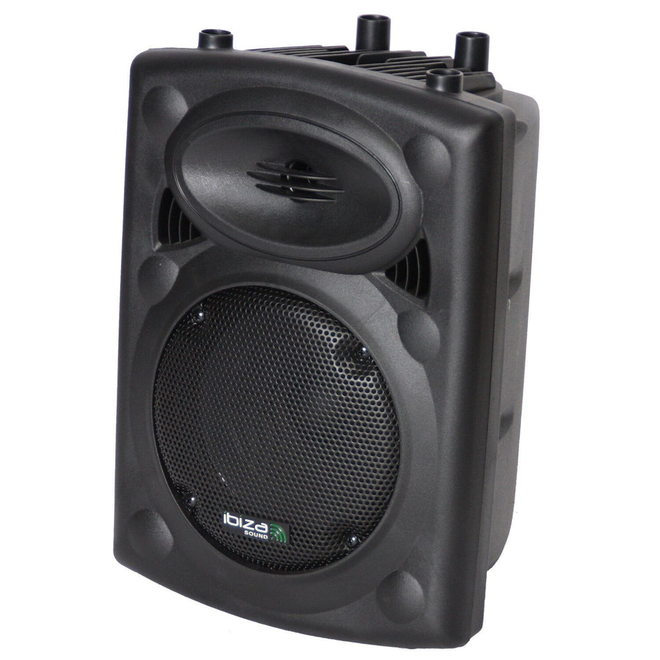 Ibiza Light & Sound SLK8A-BT - Bafle profesional activo de 8"/20 cm, 300 W con USB-MP3 & Bluetooth - Tempo Shop