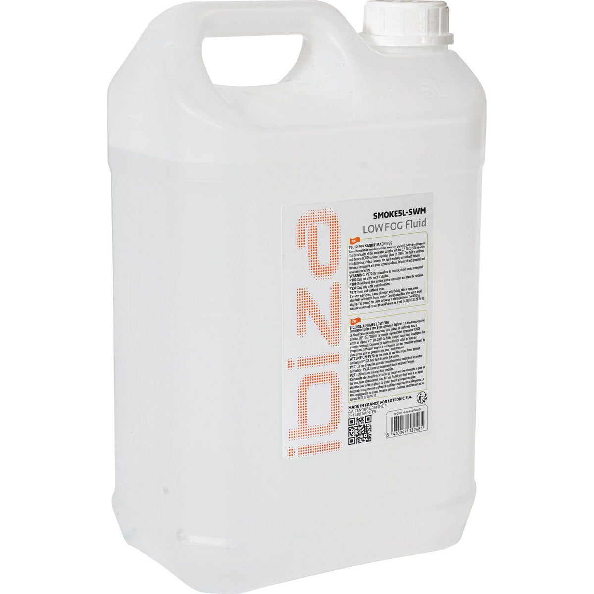 Ibiza Light & Sound SMOKE5L-SWM – Líquido de humo pesado 5 L para máquinas de agua - Tempo Shop