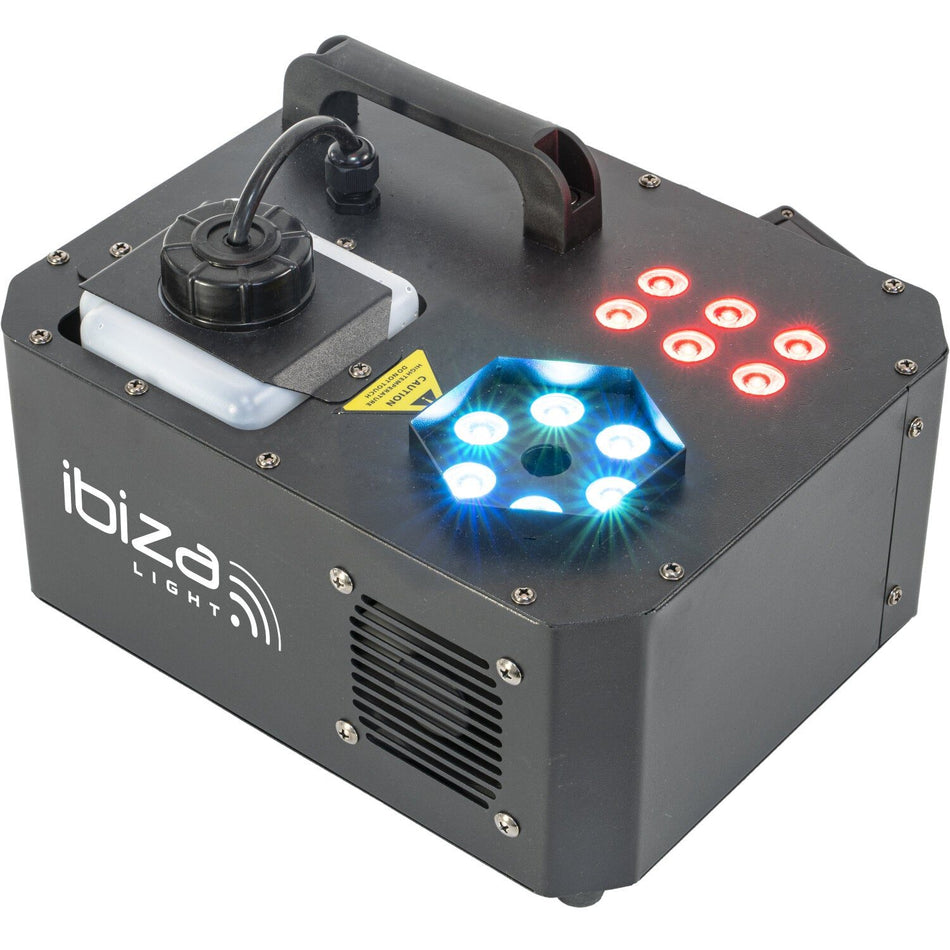 Ibiza Light & Sound SPRAY-COLOR-1000 – Máquina de humo LED RGB 1000 W - Tempo Shop