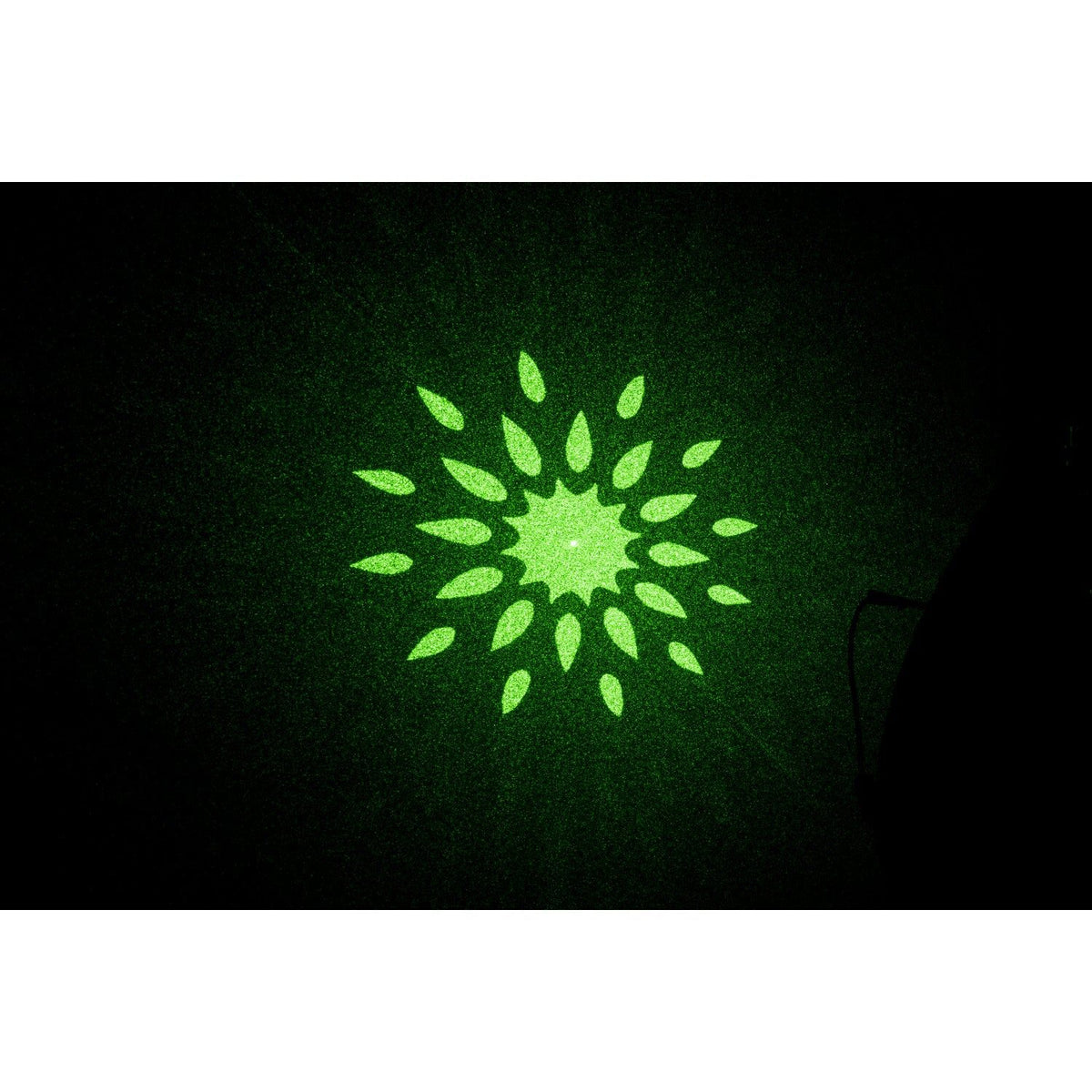 Ibiza Light & Sound STAR-LASER-BL – Cabeza móvil con láser, gobos, LED Wash y anillo luminoso (Carcasa negra) - Tempo Shop