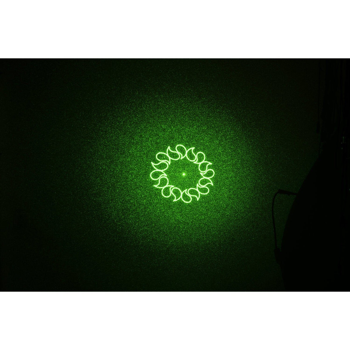 Ibiza Light & Sound STAR-LASER-BL – Cabeza móvil con láser, gobos, LED Wash y anillo luminoso (Carcasa negra) - Tempo Shop