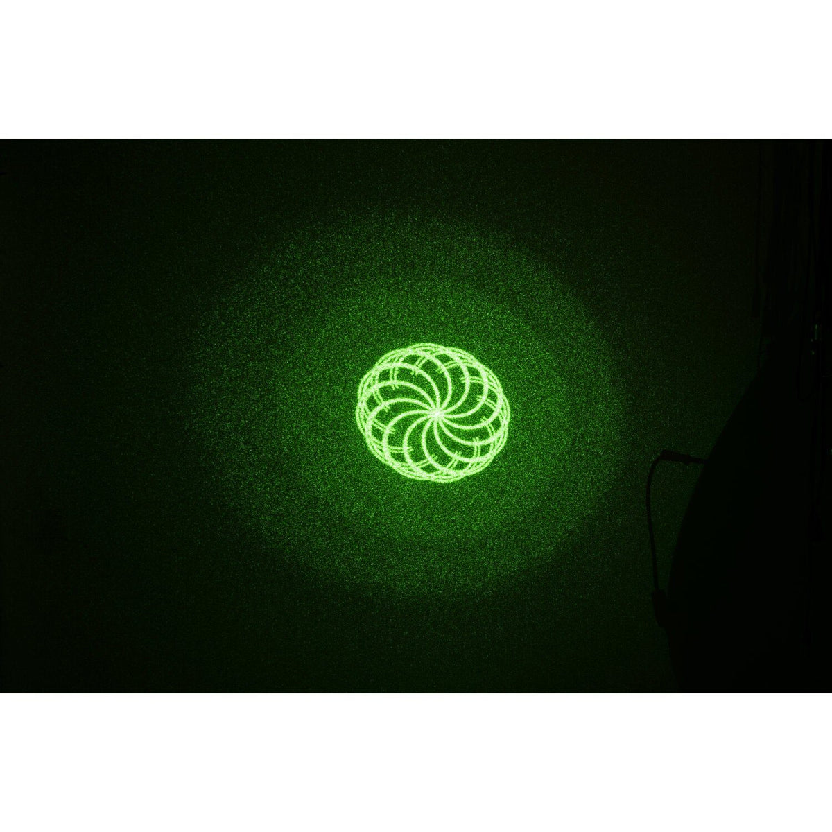 Ibiza Light & Sound STAR-LASER-BL – Cabeza móvil con láser, gobos, LED Wash y anillo luminoso (Carcasa negra) - Tempo Shop