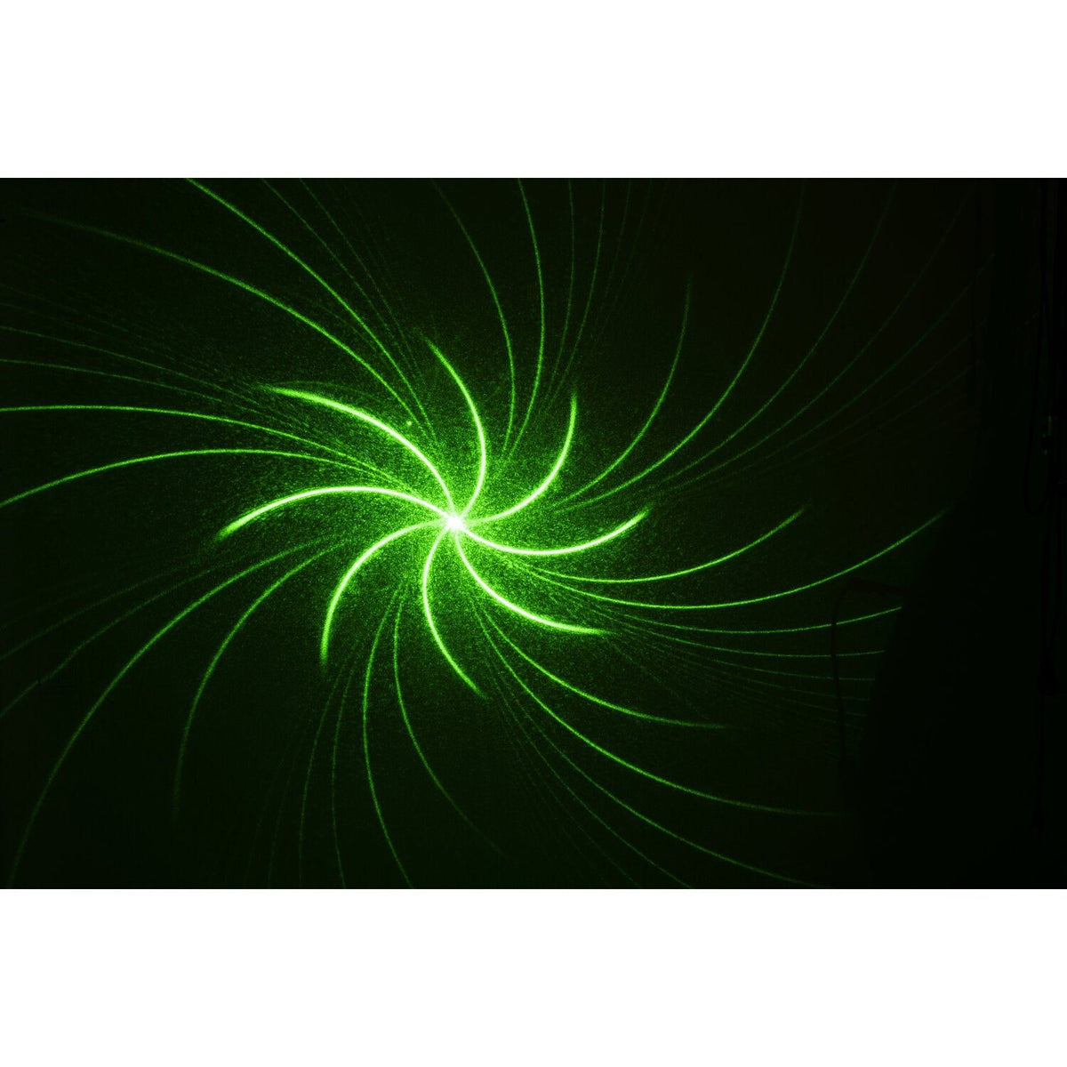 Ibiza Light & Sound STAR-LASER-BL – Cabeza móvil con láser, gobos, LED Wash y anillo luminoso (Carcasa negra) - Tempo Shop