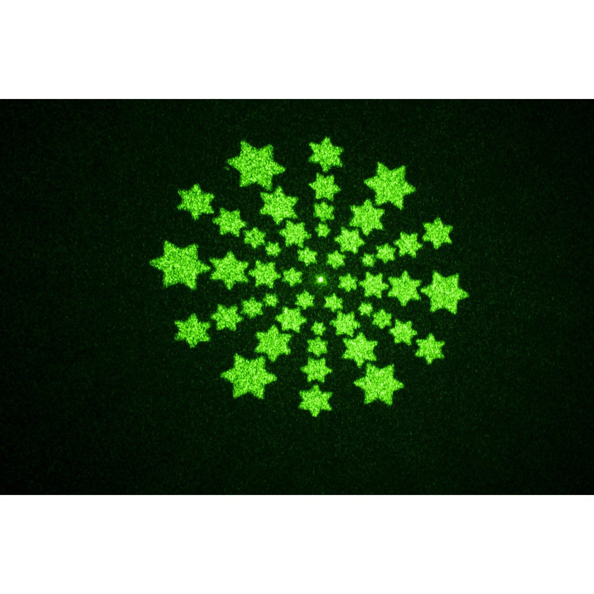 Ibiza Light & Sound STAR-LASER-WH – Cabeza móvil con láser, gobos, LED Wash y anillo luminoso (Carcasa blanca) - Tempo Shop