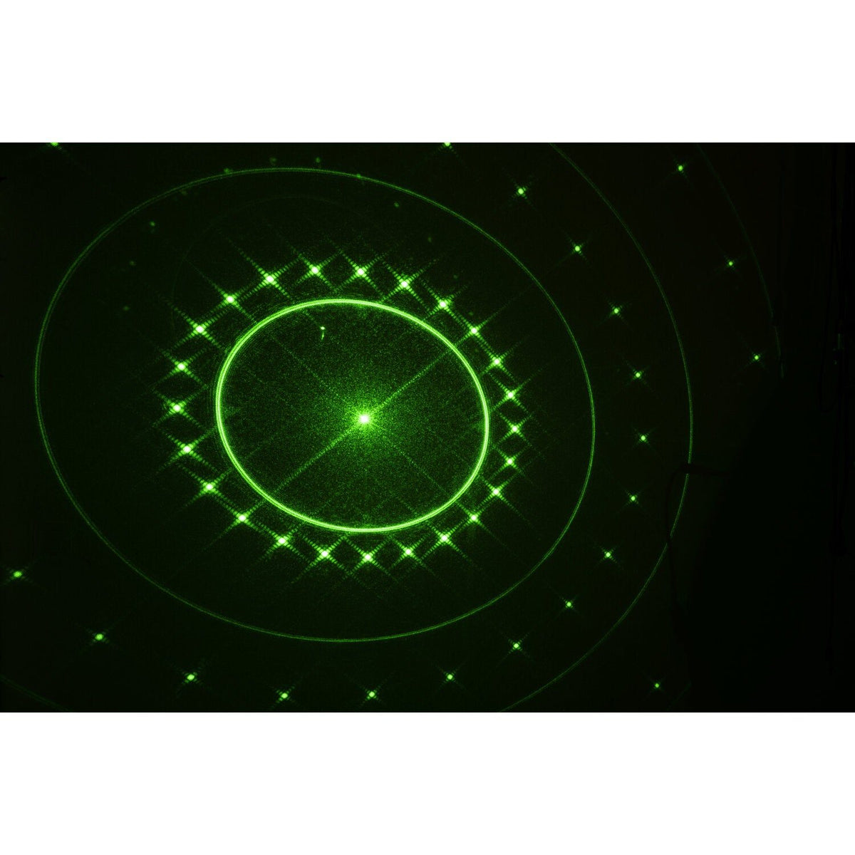 Ibiza Light & Sound STAR-LASER-WH – Cabeza móvil con láser, gobos, LED Wash y anillo luminoso (Carcasa blanca) - Tempo Shop