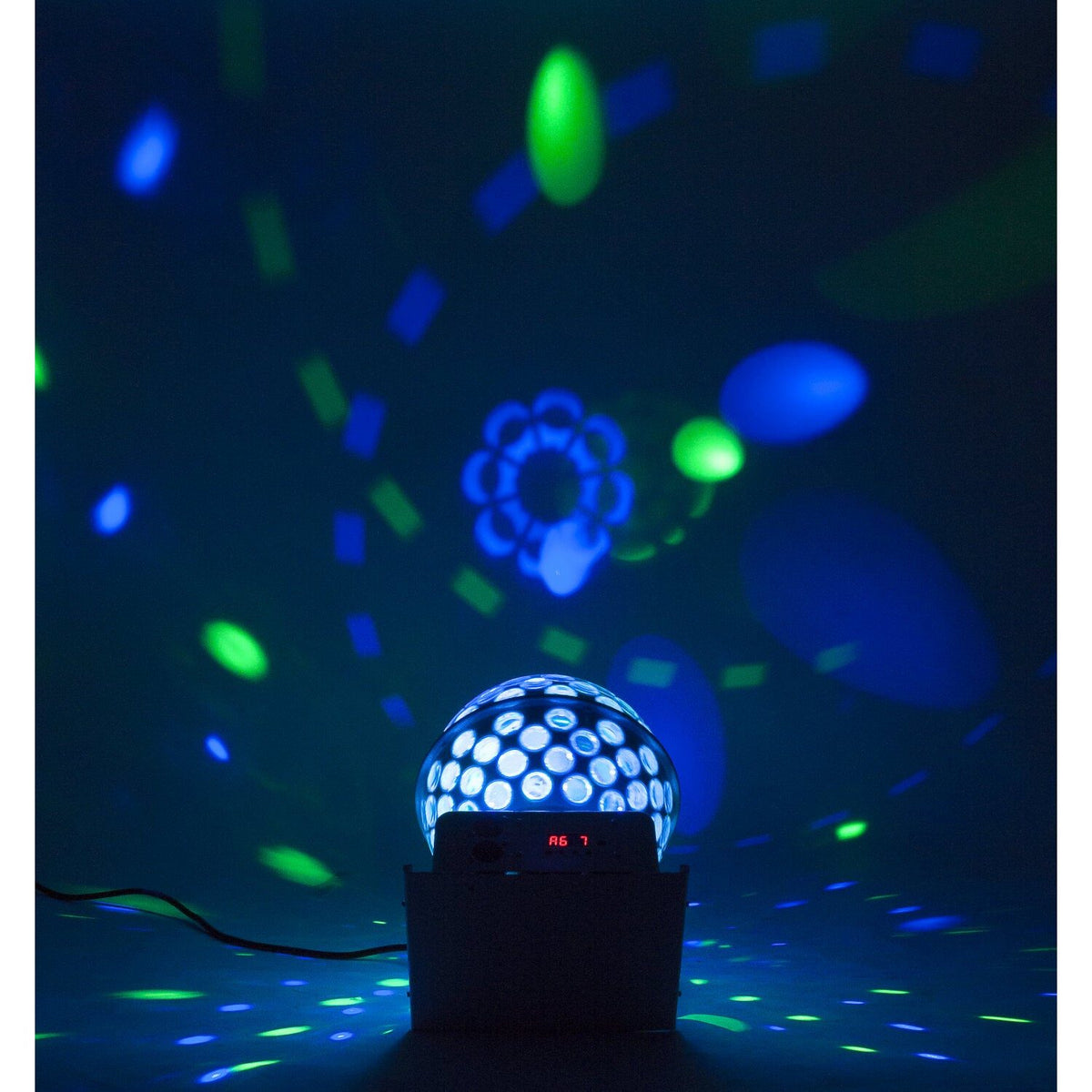 Ibiza Light & Sound STARBALL-GB - Efecto de iluminación doble Gobos y Haces RGBW - Tempo Shop
