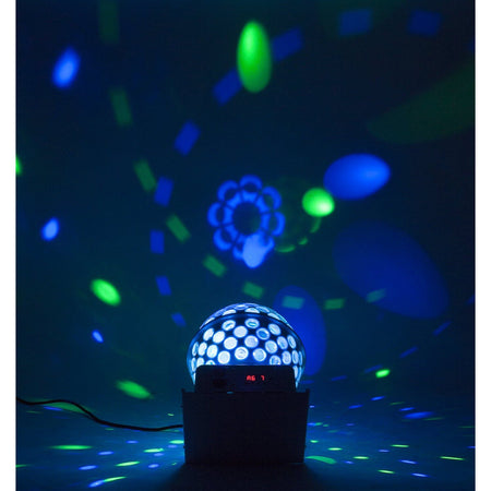Ibiza Light & Sound STARBALL-GB - Efecto de iluminación doble Gobos y Haces RGBW - Tempo Shop