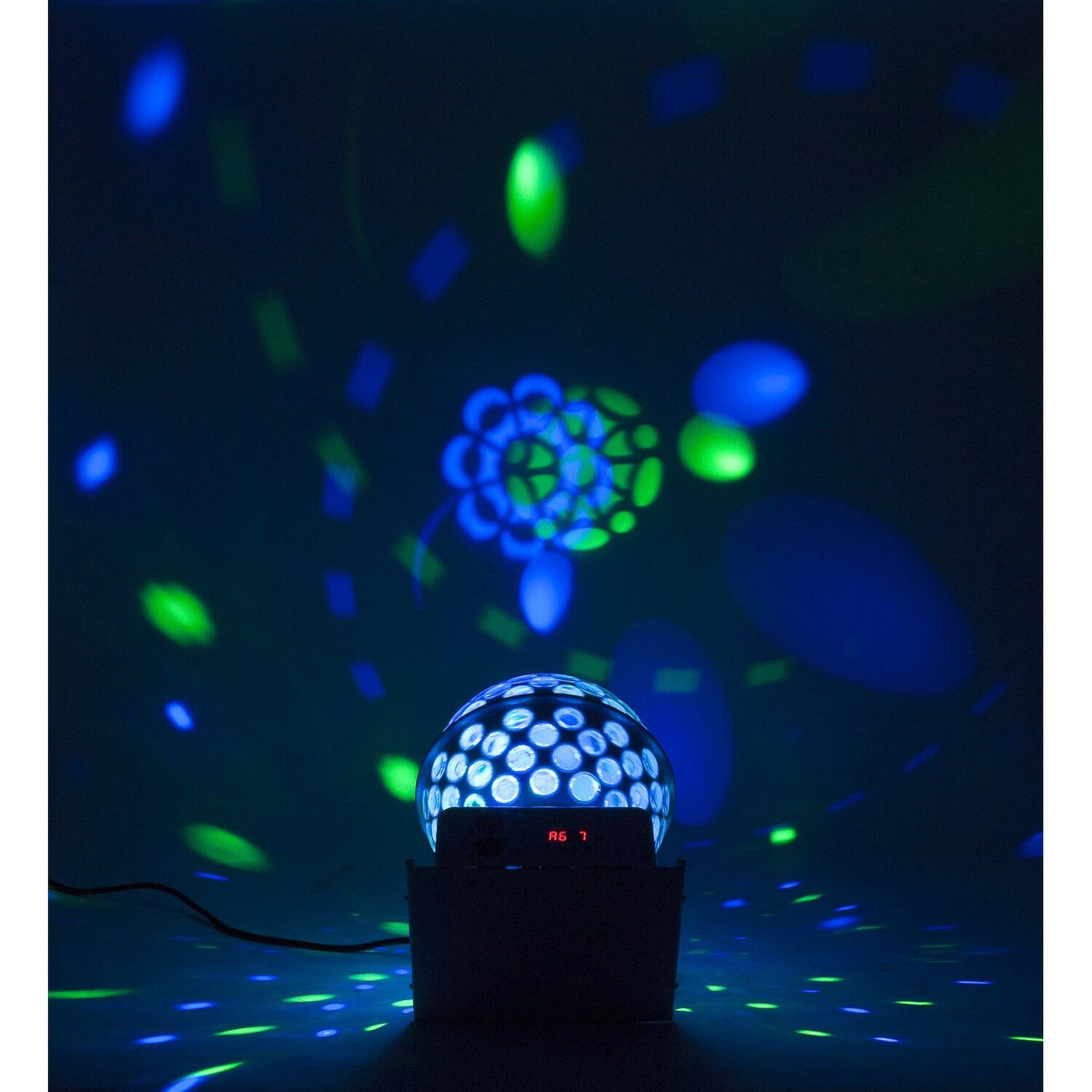 Ibiza Light & Sound STARBALL-GB - Efecto de iluminación doble Gobos y Haces RGBW - Tempo Shop
