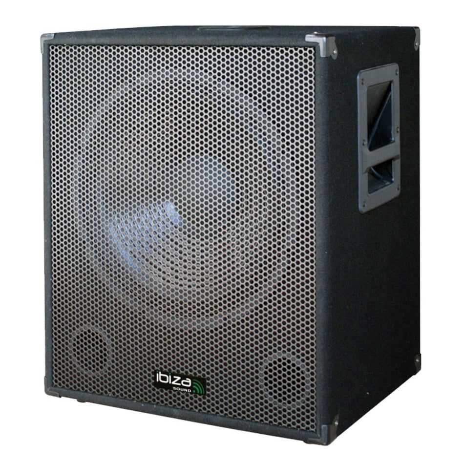 Ibiza Light & Sound SUB18A – Subwoofer activo 18″/46 cm 1200 W Max para sistema 2.1 - Tempo Shop