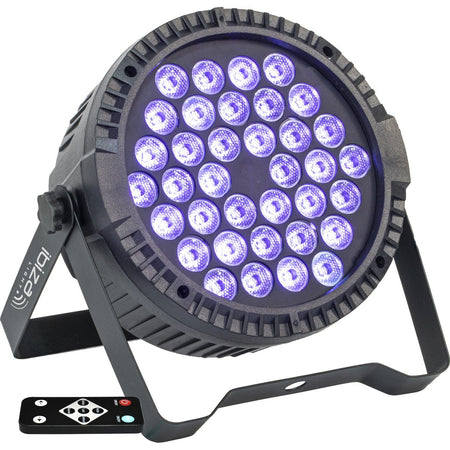 Ibiza Light & Sound THINPAR-36X3-UV – Proyector PAR extra-plano de 36 LED UV 3 W - Tempo Shop