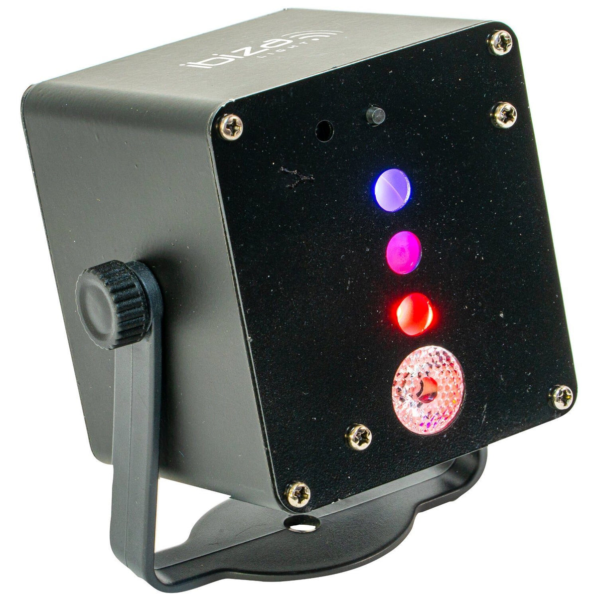 Ibiza Light & Sound TINYLED-LASRGB - Efecto miniatura de LED 3 W + láser RGB a baterías - Tempo Shop