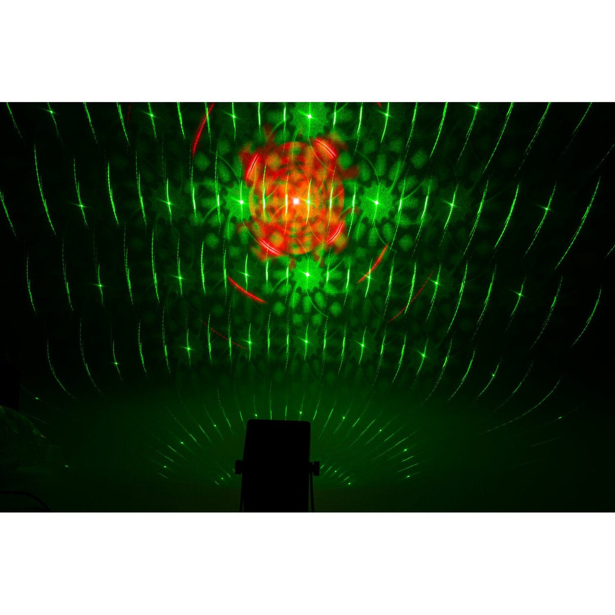 Ibiza Light & Sound TINYLED-LASRGB - Efecto miniatura de LED 3 W + láser RGB a baterías - Tempo Shop