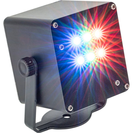 Ibiza Light & Sound TINYLED-RGB-STROBE - Efecto estrobo miniatura de 6 LED RGB 1W a batería - Tempo Shop