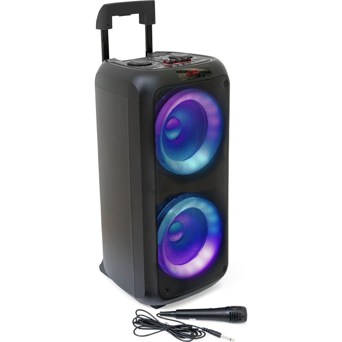 Ibiza Light & Sound VENUS600 - Altavoz luminoso karaoke 2 x 8"/20 cm 600 W - Tempo Shop