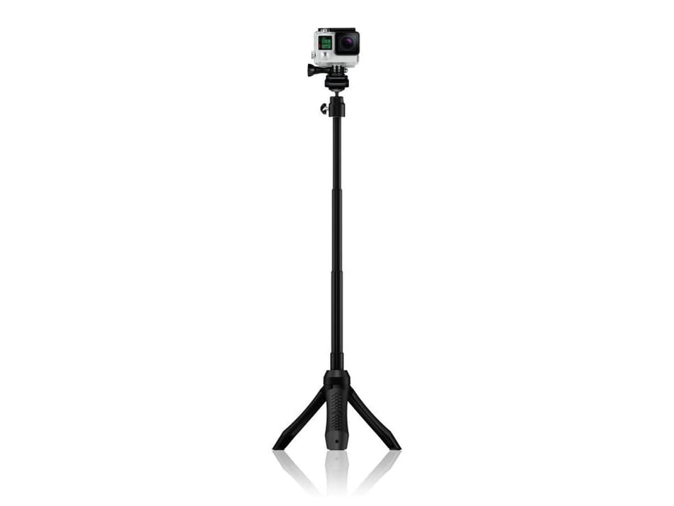 IK Multimedia iKlip Grip Pro - Selfie stick/trípode 4-en-1 con mando Bluetooth para móvil y cámara