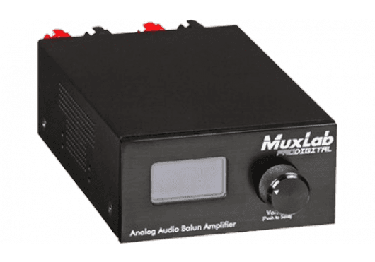 MuxLab 500219-EU - Amplificador de Zona de Audio Analógico 2x30W sobre Cat5e/6
